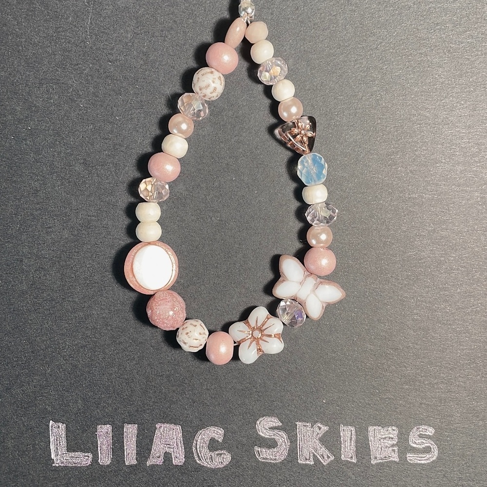 Lilac Skies Phone Charm